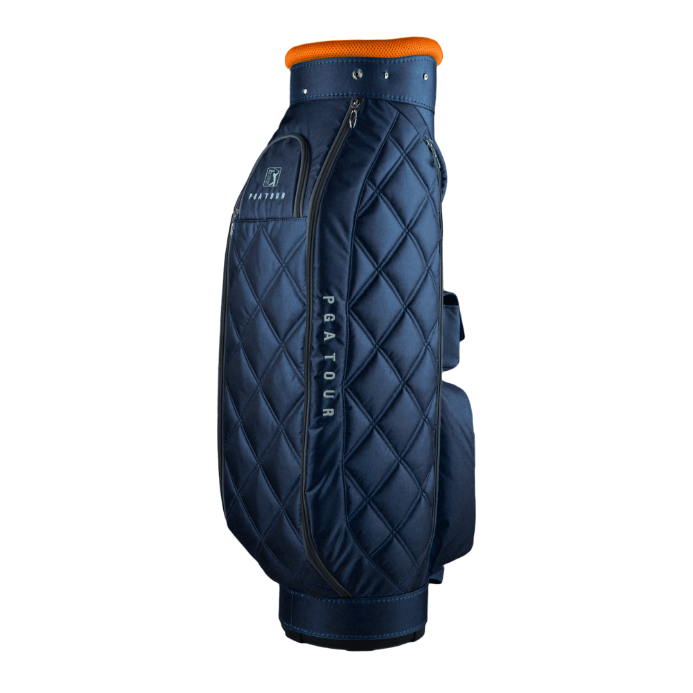 PGA Fashion Fabric Lightweight Rod Bag (Navy Blue)