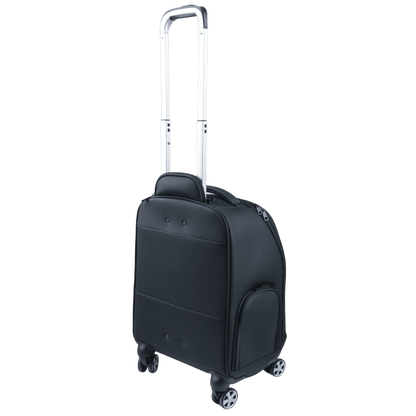 PGA trolley four-way wheel clothing bag (black)