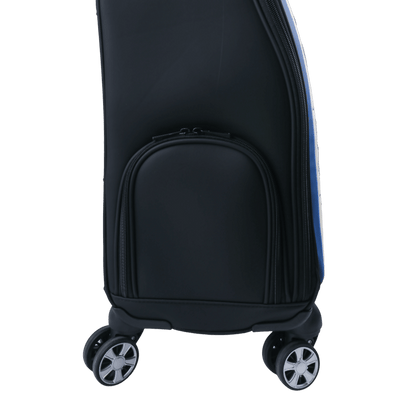 PGA trolley four-way wheel clothing bag (light blue)