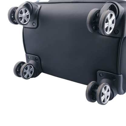 PGA trolley four-way wheel clothing bag (black)