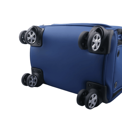 PGA trolley four-way wheel clothing bag (light blue)