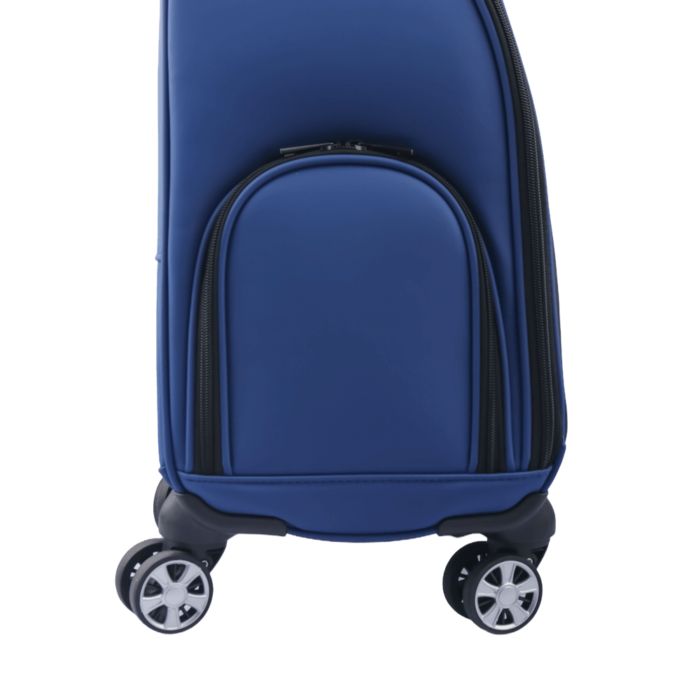 PGA trolley four-way wheel clothing bag (light blue)