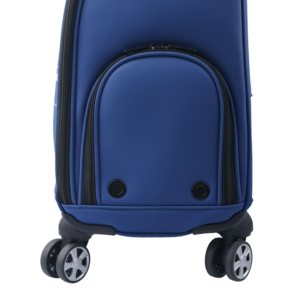 PGA trolley four-way wheel clothing bag (light blue)