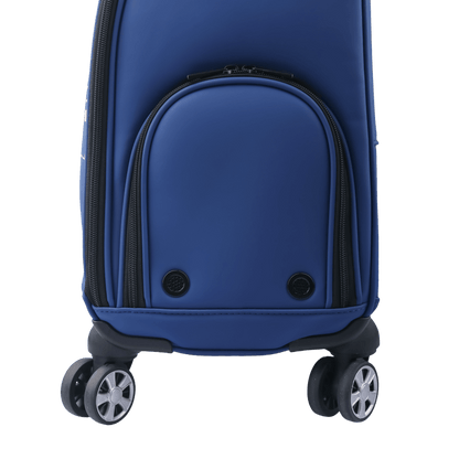 PGA trolley four-way wheel clothing bag (light blue)