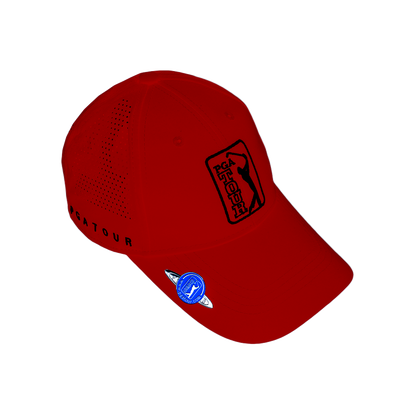 PGA Golf Punching Ball Label Cap