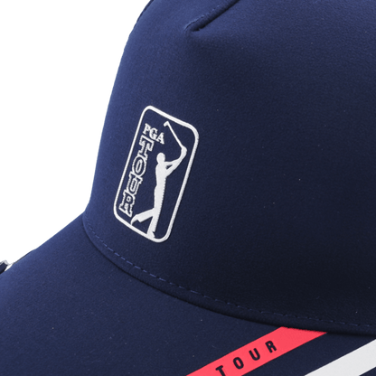 PGA TOUR Golf Exquisite Ball Cap (Navy Blue)