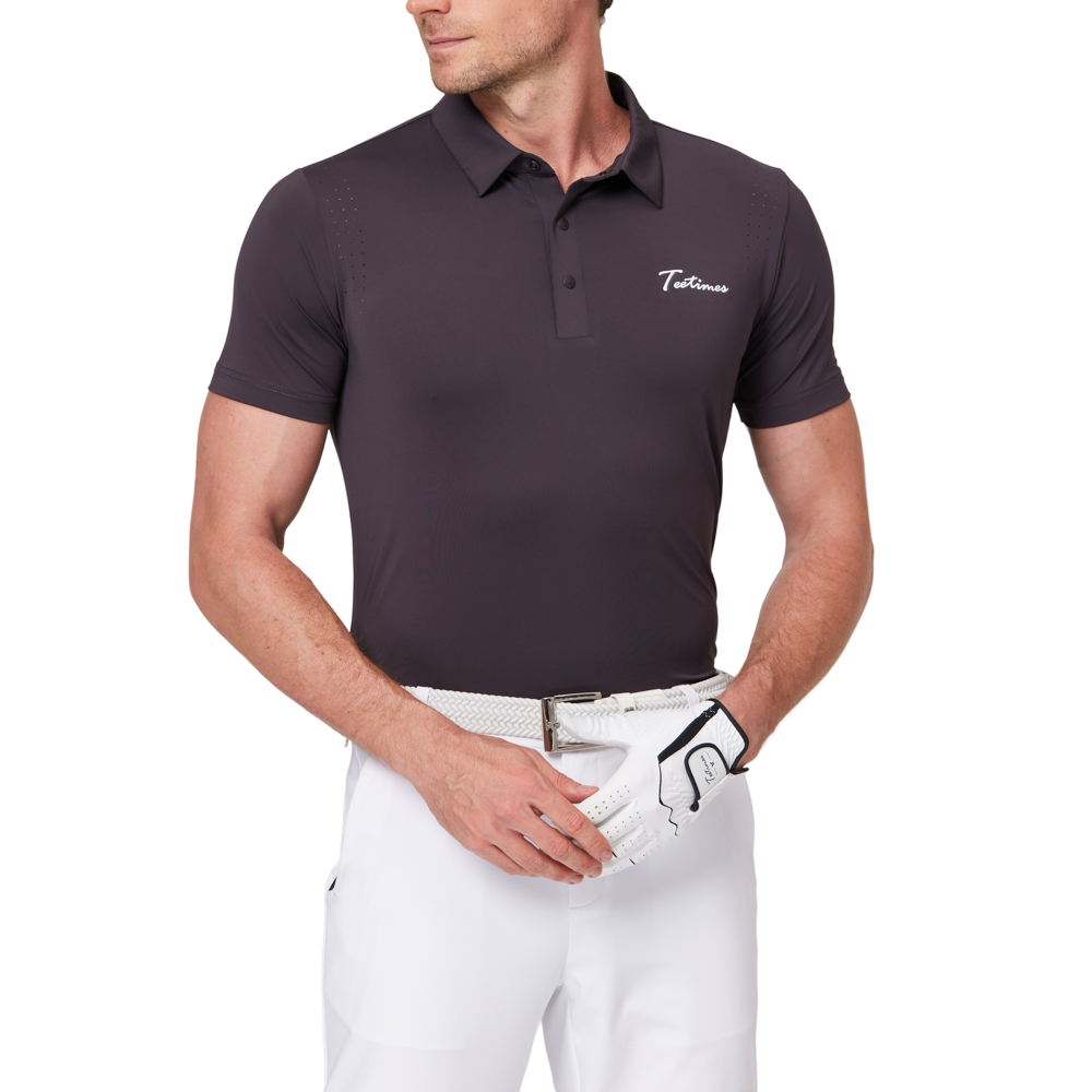 男涼感肩孔短袖