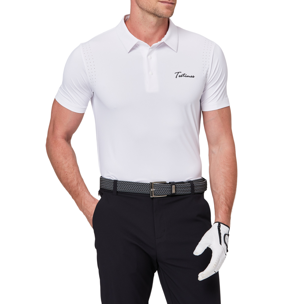 男涼感肩孔短袖