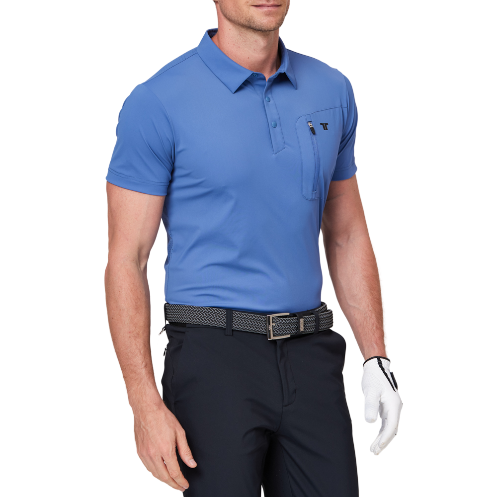 拉鍊口袋透氣短袖