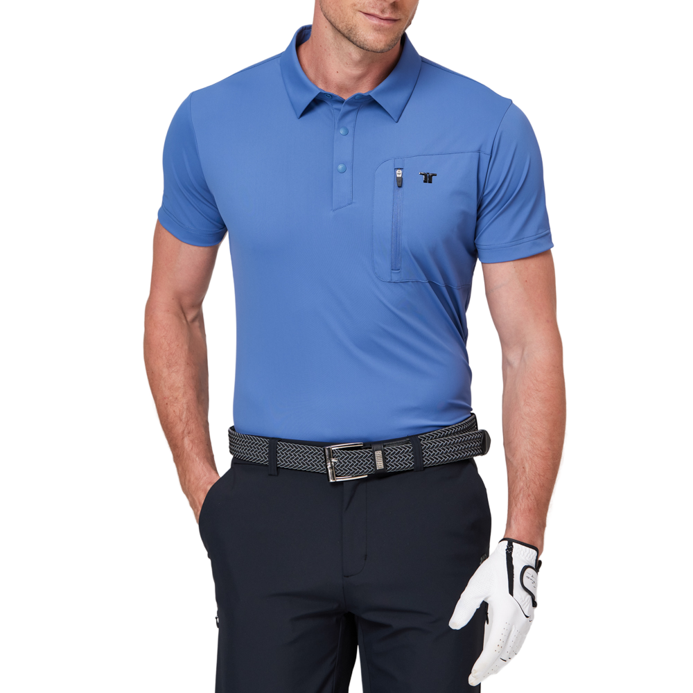 拉鍊口袋透氣短袖