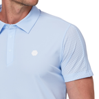 Patchwork breathable short-sleeved shirt