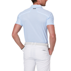 Patchwork breathable short-sleeved shirt