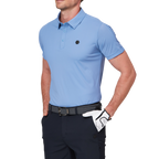 Patchwork breathable short-sleeved shirt