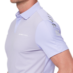 Color-blocked short-sleeved shirt