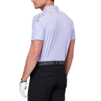 Color-blocked short-sleeved shirt