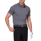 Color-blocked short-sleeved shirt