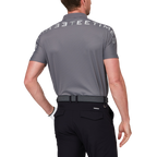 Color-blocked short-sleeved shirt