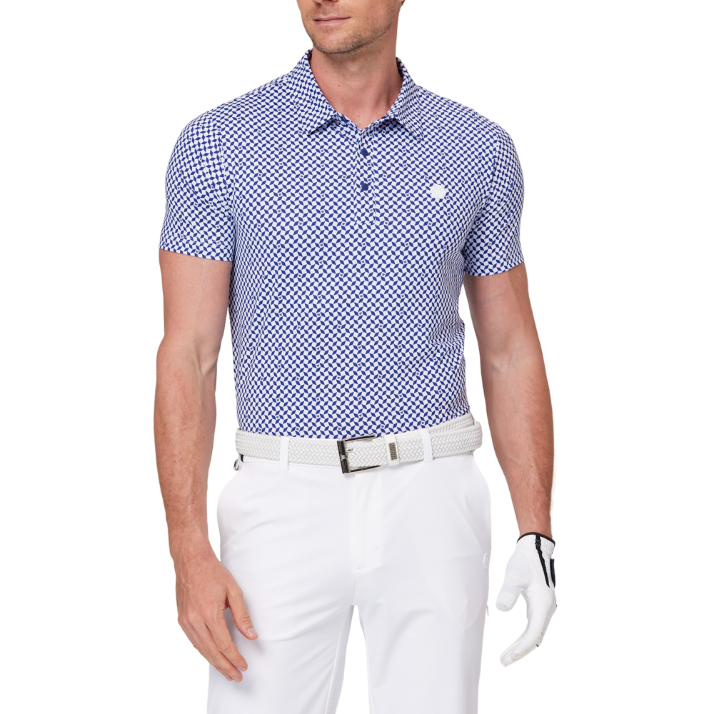 幾何滿版印花短袖