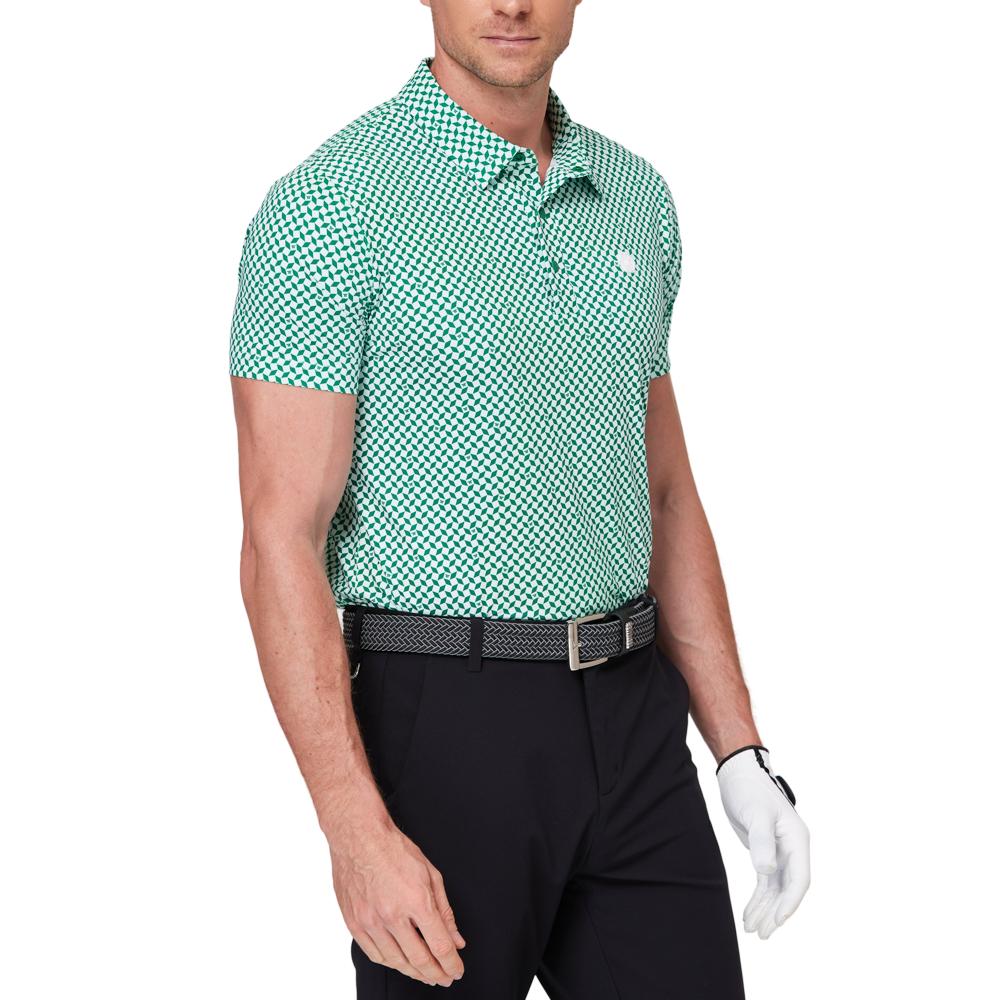 幾何滿版印花短袖