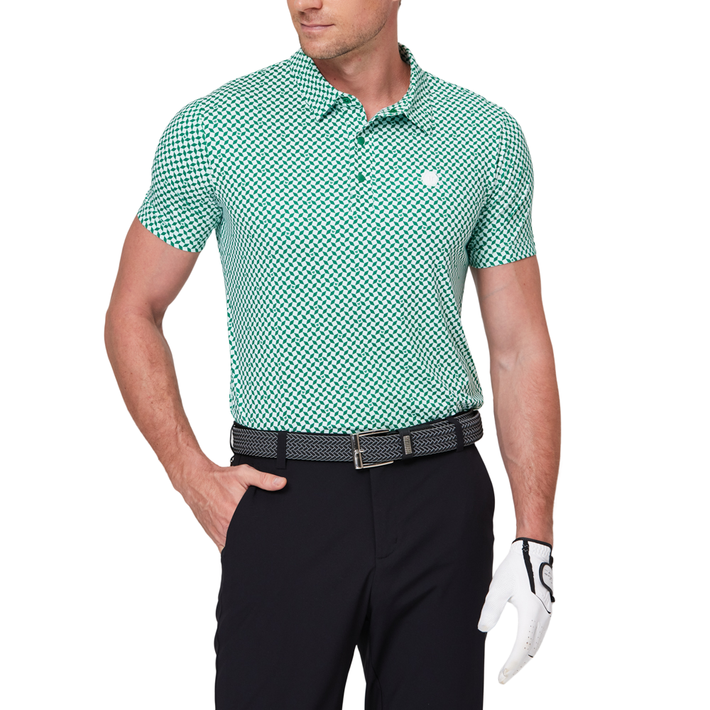 幾何滿版印花短袖