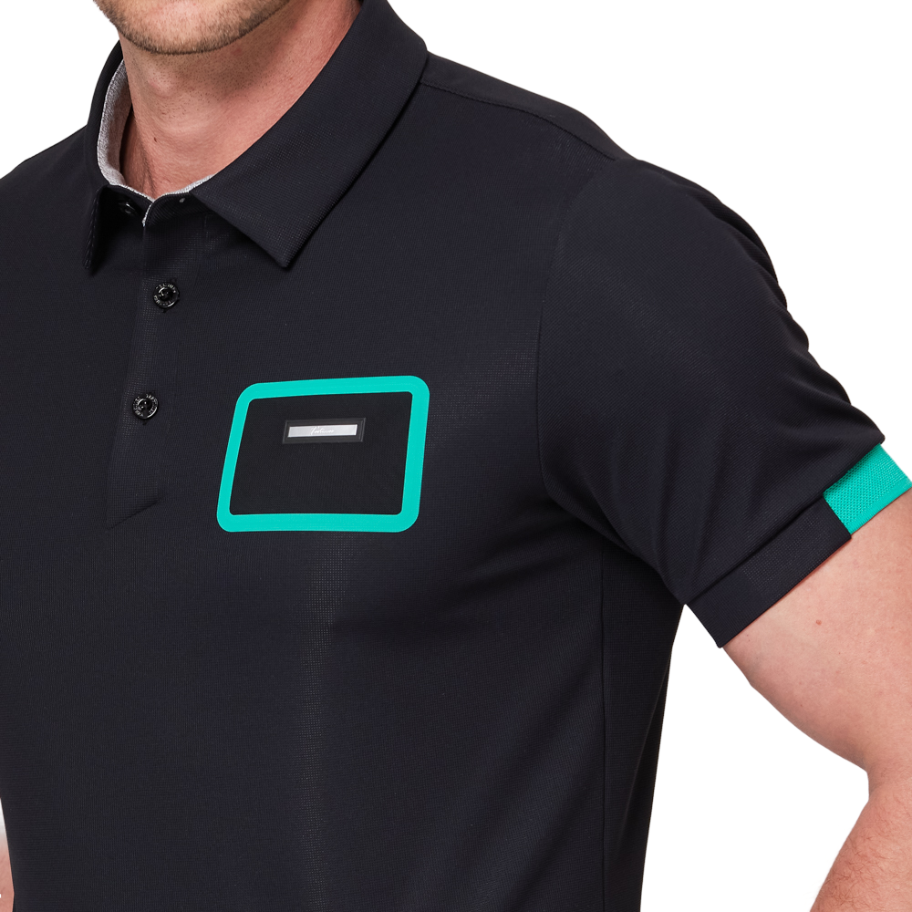 立體口袋拼色短袖