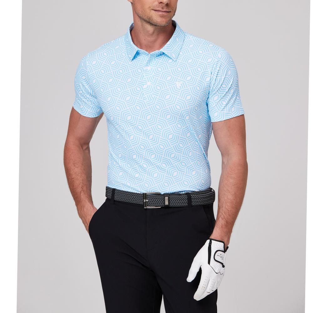 幾何律動印花短袖