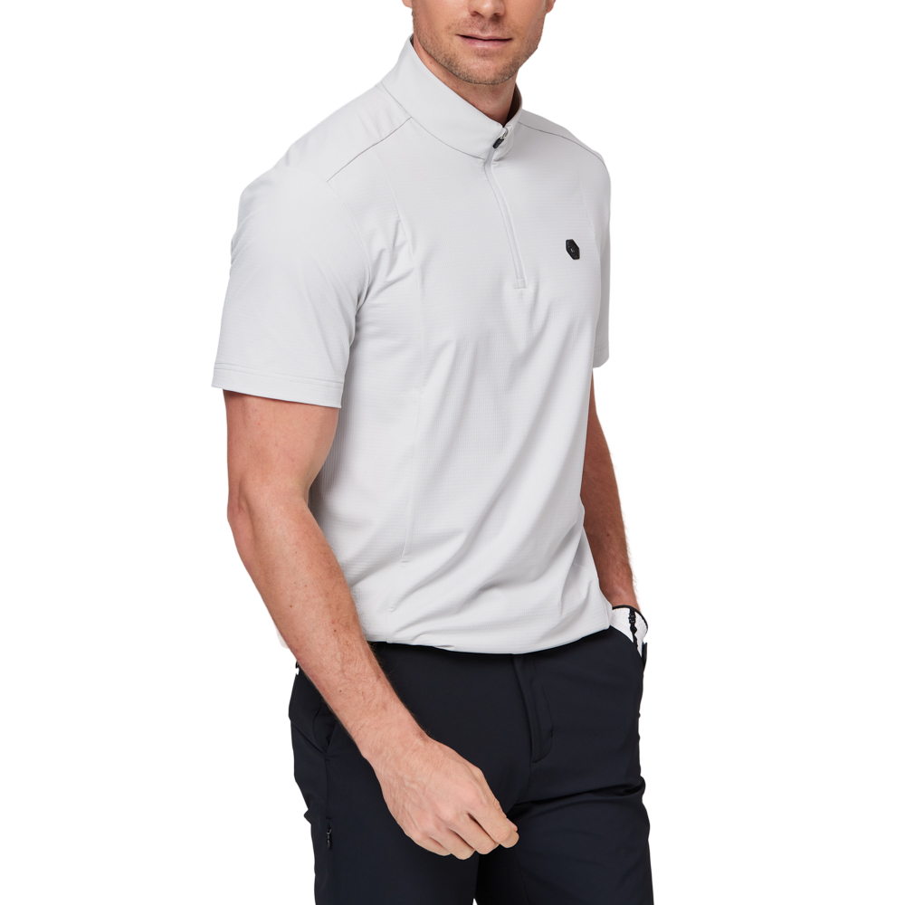 立領半開襟短袖