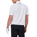 Stand-up collar, half-open short sleeves