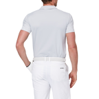 ミニマルなレタリングパッチワーク半袖シャツ