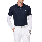 短袖拼接袖套衣