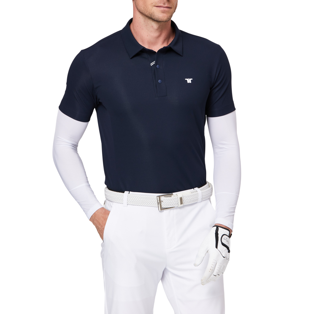 短袖拼接袖套衣