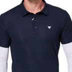 短袖拼接袖套衣