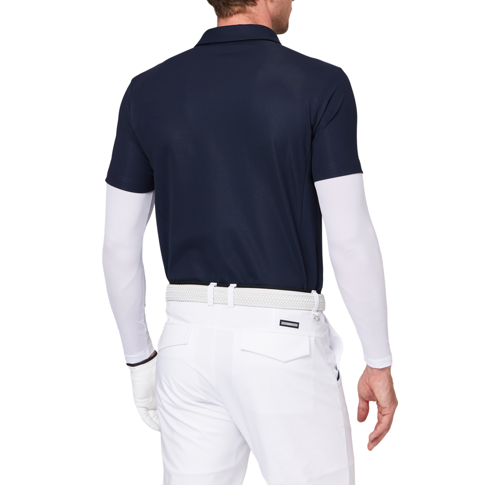 短袖拼接袖套衣