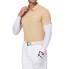 短袖拼接袖套衣