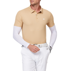 短袖拼接袖套衣