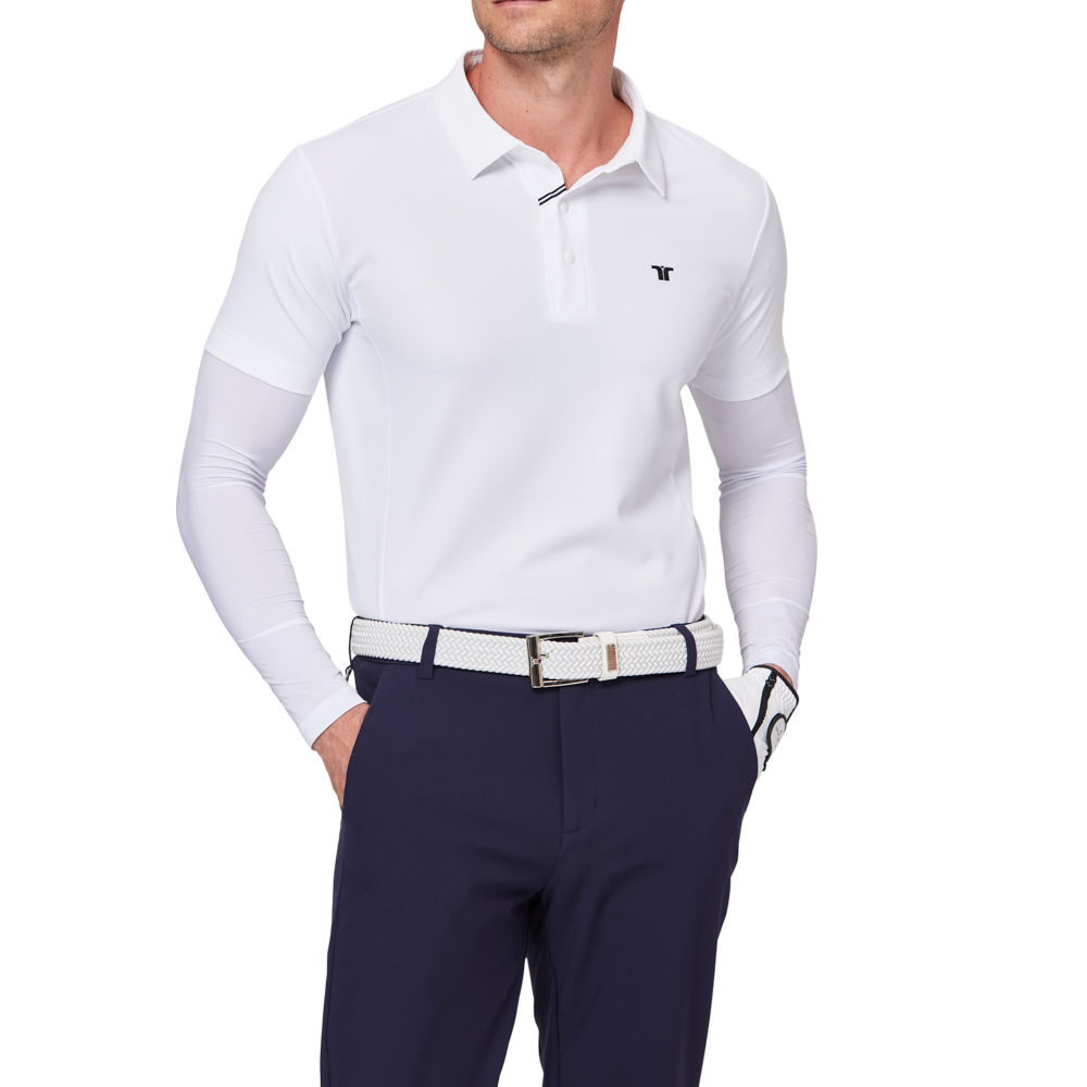 短袖拼接袖套衣