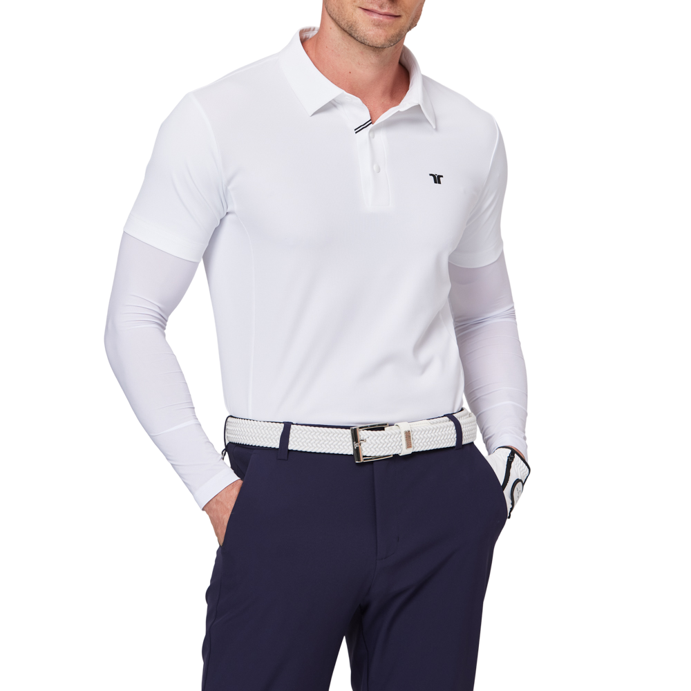 短袖拼接袖套衣