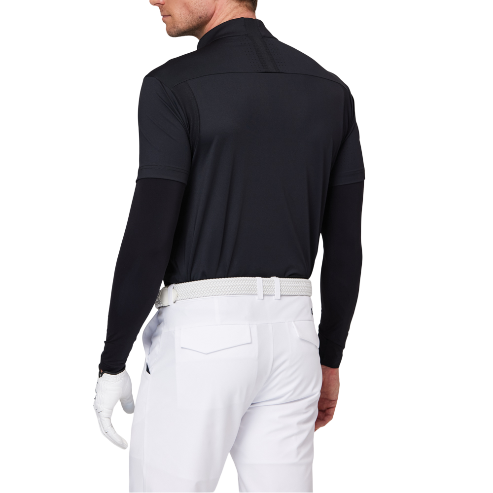 立領半開襟袖套衣