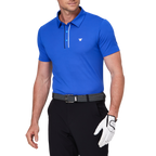 撞色門襟機能短袖