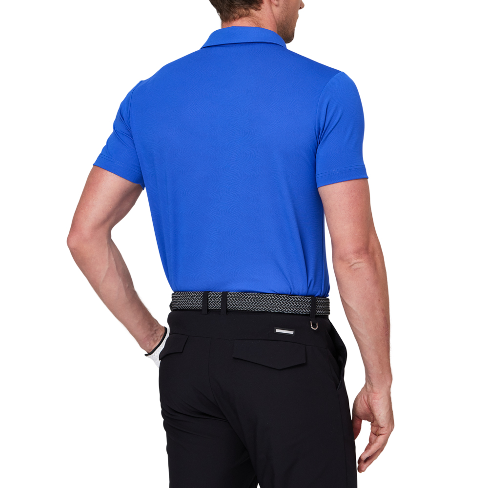 撞色門襟機能短袖