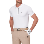 撞色門襟機能短袖