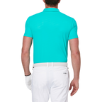 菱形紋涼感提花短袖