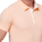 菱形紋涼感提花短袖