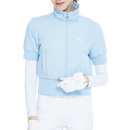 Golf down short-sleeved jacket (light blue)