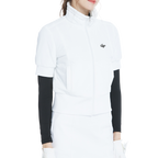 Golf down short-sleeved jacket (white)