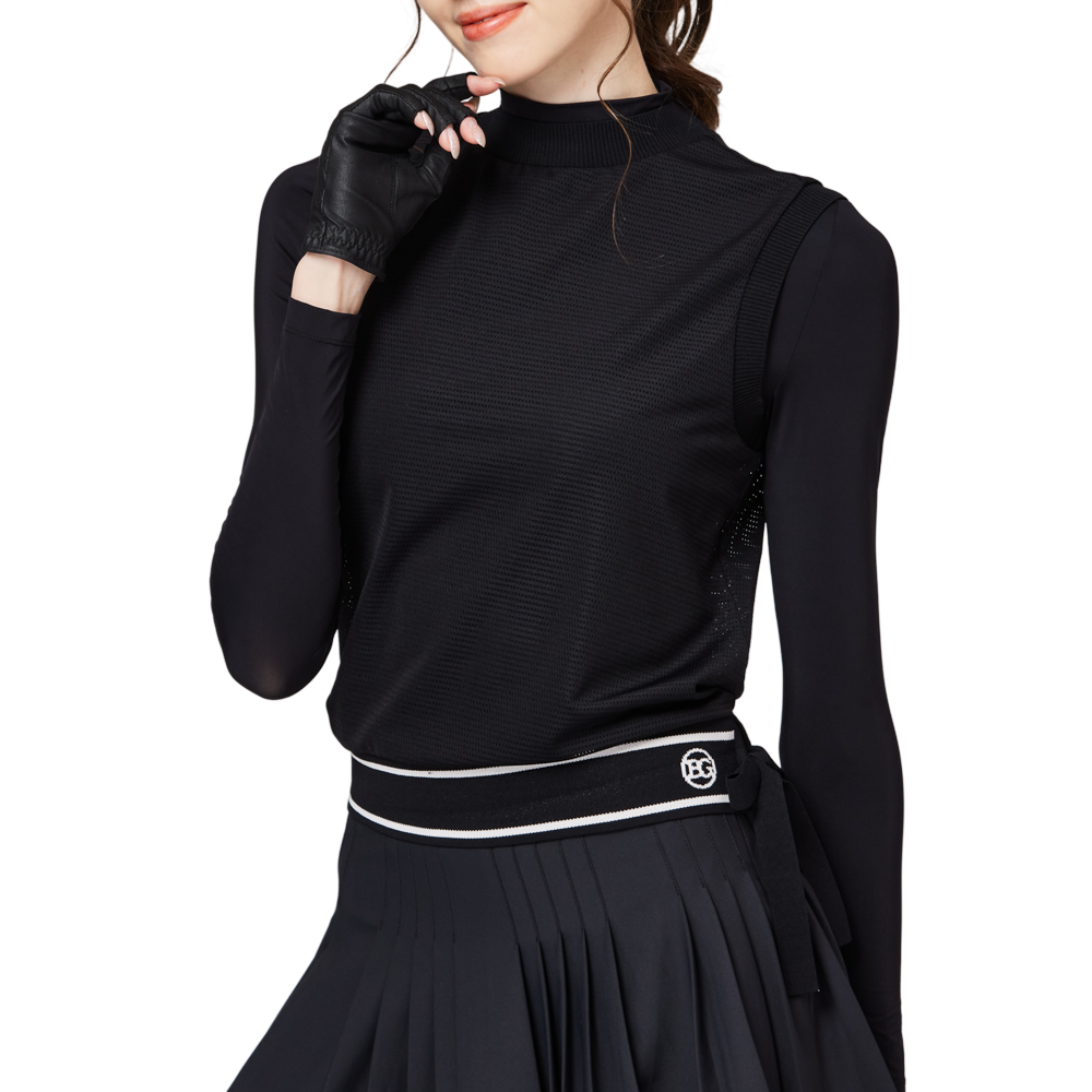 Mesh Faux Two-Piece Sunscreen Ice Silk Sleeve Cover