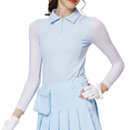 ジッパー付きラペルアイスシルクサンプロテクションスリーブ