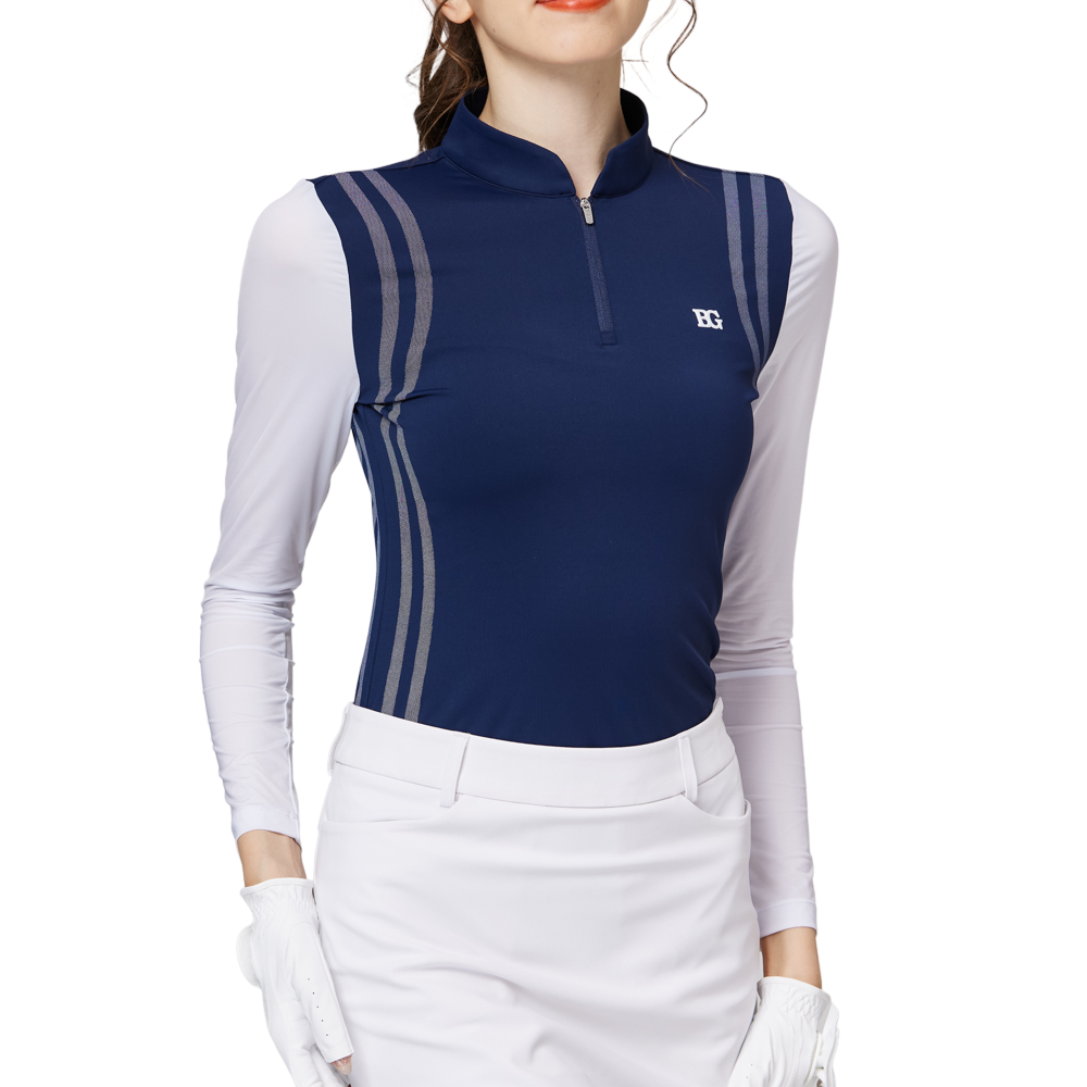 Stand-up collar ice silk sun protection sleeves