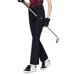 高腰微喇叭女士長褲