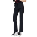 高腰微喇叭女士長褲